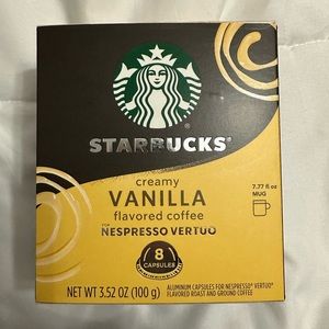 Starbucks Creamy Vanilla Coffee for Nespresso Vertuo